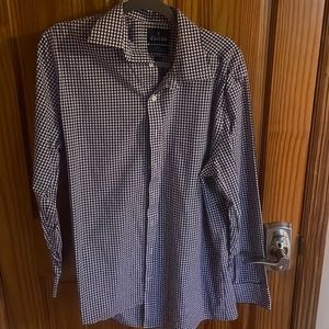 Purple Stafford Dress Shirt